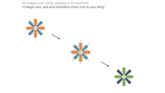 Circular Arrow Tags For Business Information Powerpoint Template