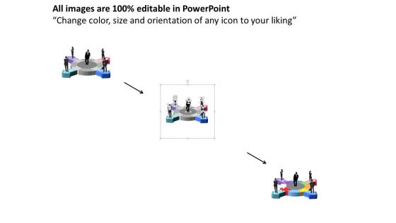 Circular Arrows For Owners Equity Powerpoint Template