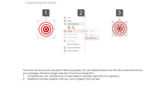 Circular Chart For Business Goals Powerpoint Slides