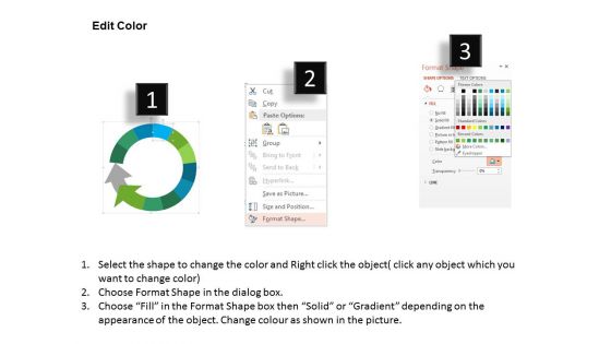 Circular Diagram Of Agile Software Development Powerpoint Templates