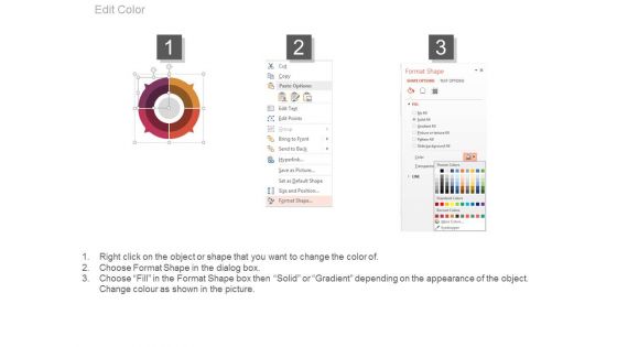Circular Diagram Of Planning Process Powerpoint Slides