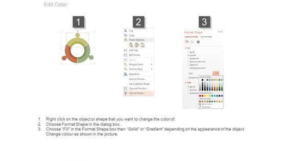 Circular Diagram With Three Sides Powerpoint Slides
