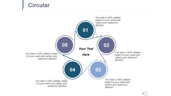 Circular Ppt PowerPoint Presentation Model File Formats