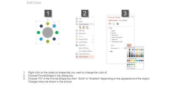 Circular Process Business Infographic Diagram Powerpoint Template