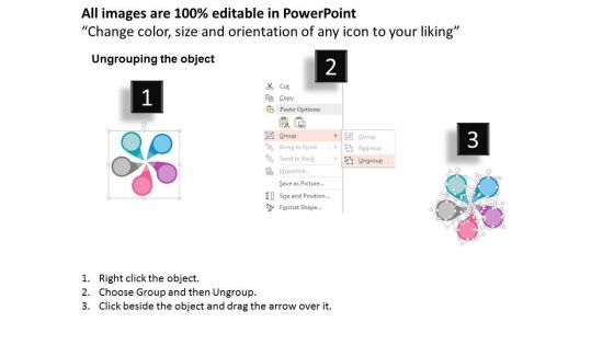 Circular Process Infographic Diagram Powerpoint Templates