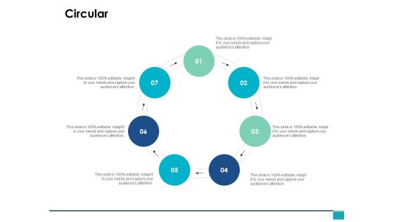 Circular Process Ppt PowerPoint Presentation Portfolio Portrait