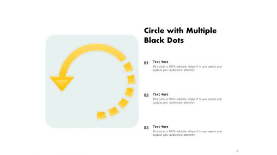 Circular Process With Lines Diagonal Lines Ppt PowerPoint Presentation Complete Deck