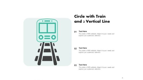 Circular Process With Lines Diagonal Lines Ppt PowerPoint Presentation Complete Deck