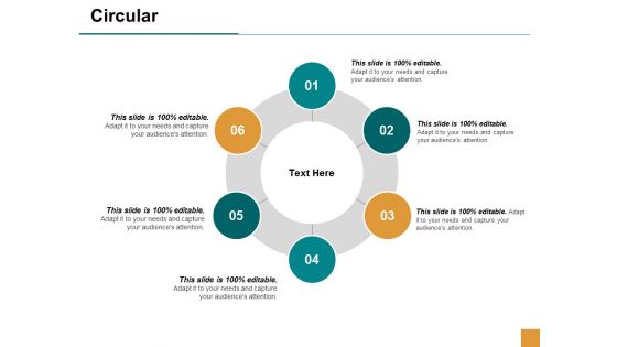 Circular Six Year Process Ppt Powerpoint Presentation Layouts Design Ideas