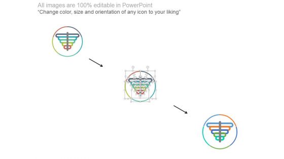 Circular Steps Butterfly Process Chart Powerpoint Template