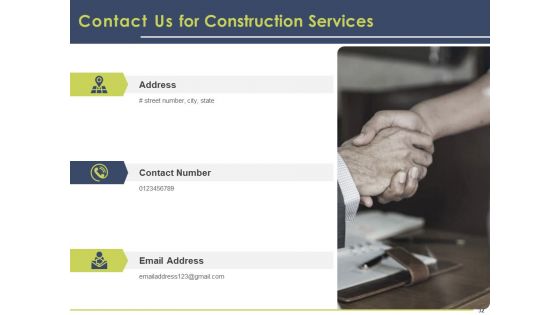 Civil Building Construction Proposal Ppt PowerPoint Presentation Complete Deck With Slides