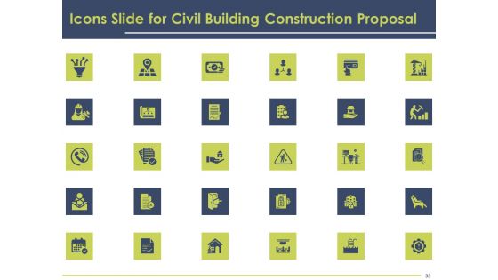 Civil Building Construction Proposal Ppt PowerPoint Presentation Complete Deck With Slides