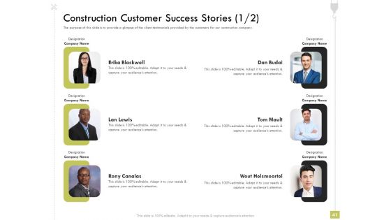 Civil Contractors Ppt PowerPoint Presentation Complete Deck With Slides