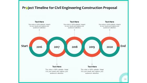 Civil Engineering Consulting Services Proposal For Construction Project Ppt PowerPoint Presentation Complete Deck With Slides