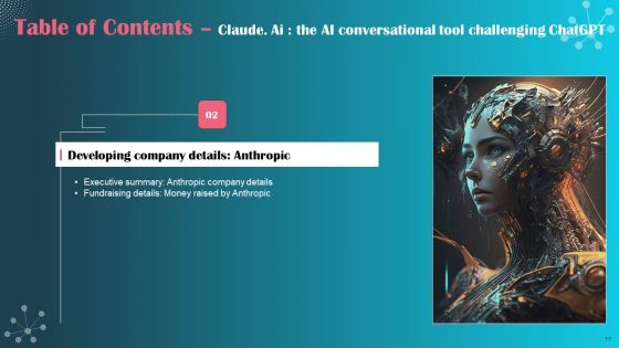 Claude Ai The AI Conversational Tool Challenging Chatgpt Ppt PowerPoint Presentation Complete Deck With Slides