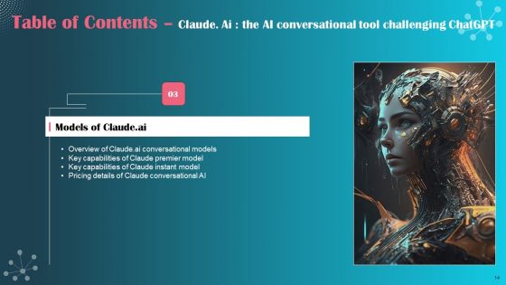Claude Ai The AI Conversational Tool Challenging Chatgpt Ppt PowerPoint Presentation Complete Deck With Slides