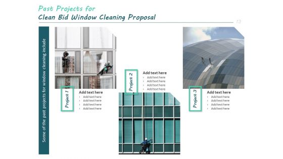 Clean Bid Window Cleaning Proposal Ppt PowerPoint Presentation Complete Deck With Slides