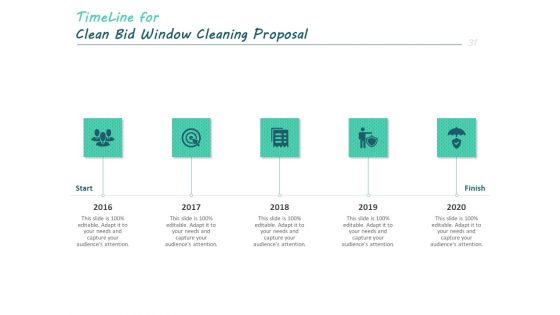 Clean Bid Window Cleaning Proposal Ppt PowerPoint Presentation Complete Deck With Slides