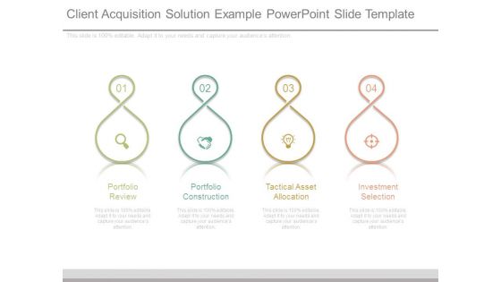 Client Acquisition Solution Example Powerpoint Slide Template Client Acquisition Solution Example Powerpoint Slide Template