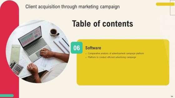 Client Acquisition Through Marketing Campaign Ppt PowerPoint Presentation Complete Deck With Slides