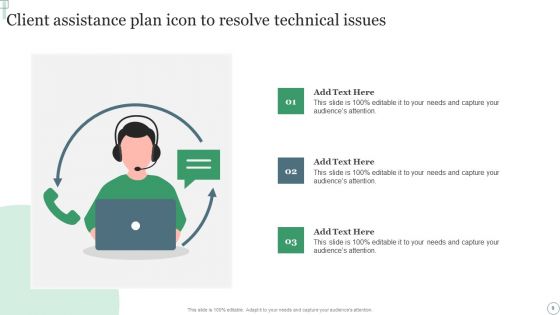 Client Assistance Plan Ppt PowerPoint Presentation Complete Deck With Slides