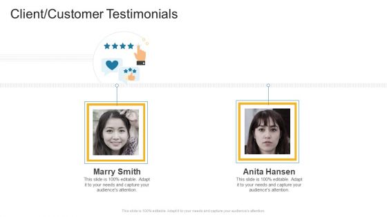 Client Customer Testimonials Communication Company Profile Ppt Layouts Example Topics PDF