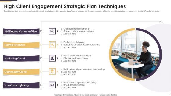 Client Engagement Strategic Plan Ppt PowerPoint Presentation Complete Deck With Slides