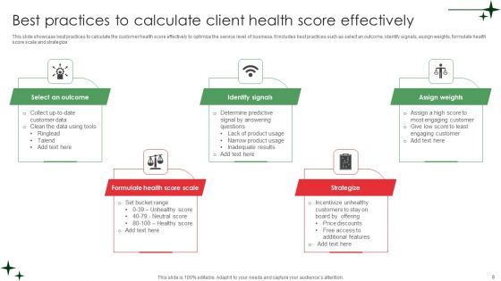 Client Health Score Ppt PowerPoint Presentation Complete Deck