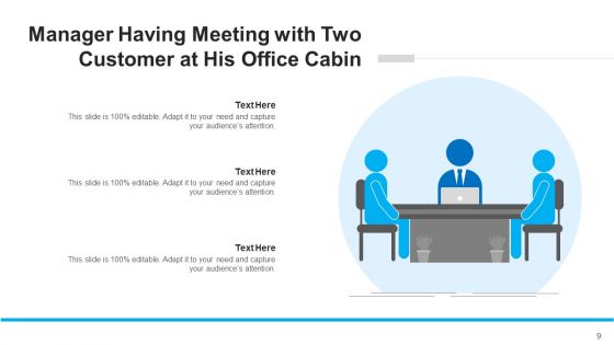 Client Meeting Office Cabin Ppt PowerPoint Presentation Complete Deck With Slides