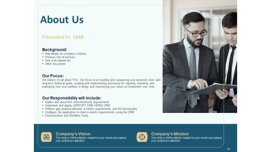 Client Relationship Administration Proposal Template Ppt PowerPoint Presentation Complete Deck With Slides