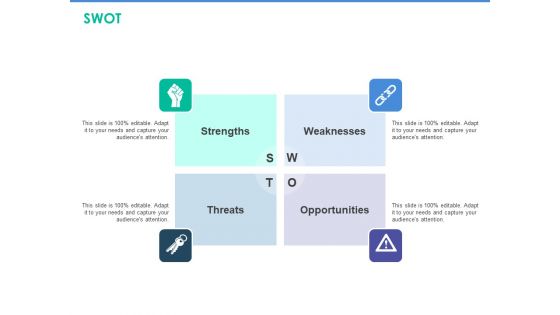 Client Specific Progress Assessment SWOT Ppt Show Icon PDF