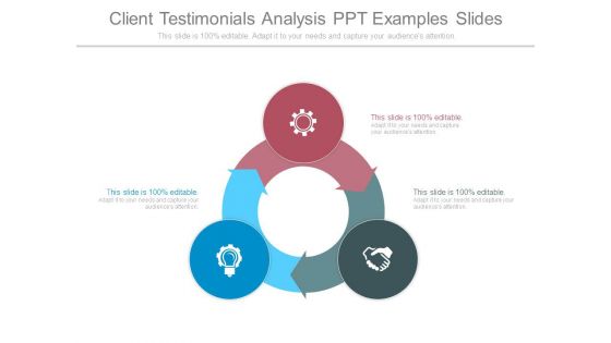 Client Testimonials Analysis Ppt Examples Slides
