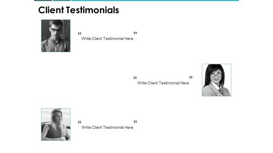 Client Testimonials Communication Ppt PowerPoint Presentation File Portfolio