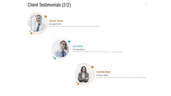 Client Testimonials Communication Ppt PowerPoint Presentation Gallery Visual Aids