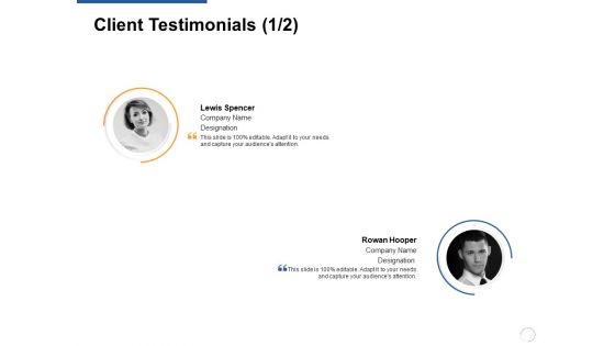 Client Testimonials Communication Ppt PowerPoint Presentation Inspiration Graphics Tutorials