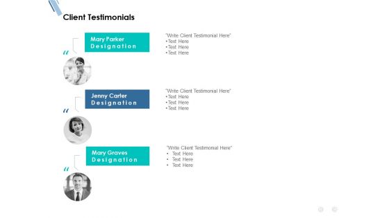 Client Testimonials Communication Ppt PowerPoint Presentation Portfolio Professional