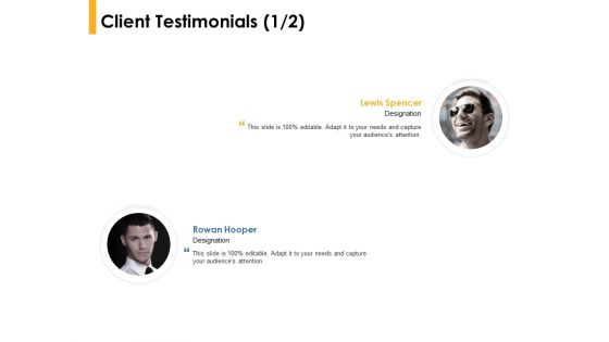 Client Testimonials Communication Ppt PowerPoint Presentation Sample