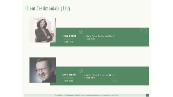 Client Testimonials Communication Ppt PowerPoint Presentation Slides Smartart