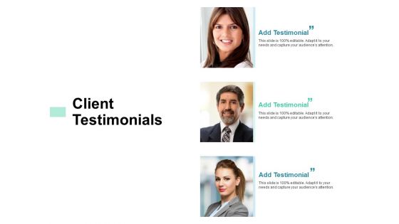 Client Testimonials Introduction Ppt PowerPoint Presentation Infographic Template Structure