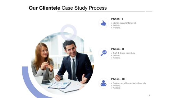 Clientele Case Study Proposal Ppt PowerPoint Presentation Complete Deck With Slides