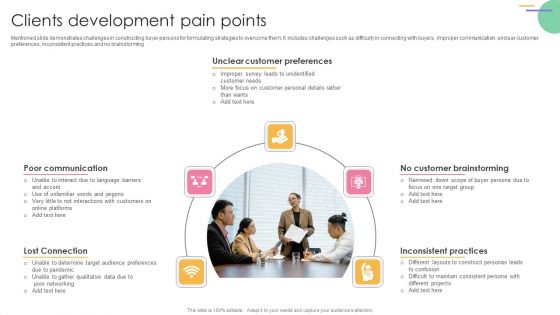 Clients Development Pain Points Elements PDF Clients Development Pain Points Elements PDF