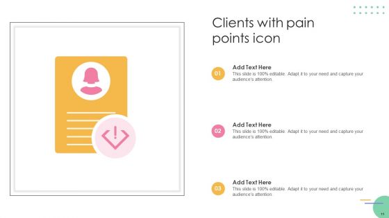 Clients Pain Points Ppt PowerPoint Presentation Complete Deck With Slides