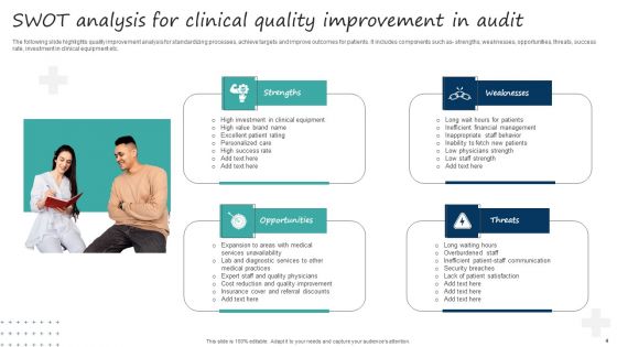 Clinical Quality Audit Ppt PowerPoint Presentation Complete Deck With Slides