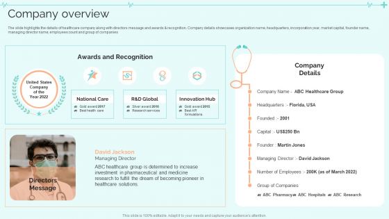 Clinical Services Company Profile Company Overview Slides PDF Clinical Services Company Profile Company Overview Slides PDF