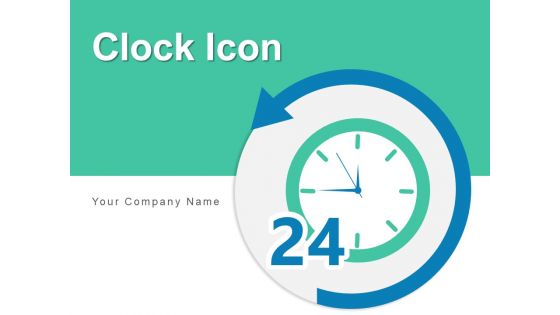 Clock Icon Business Analytics Ppt PowerPoint Presentation Complete Deck