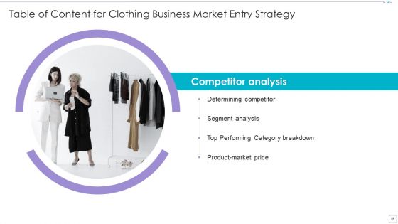 Clothing Business Market Entry Strategy Ppt PowerPoint Presentation Complete Deck With Slides