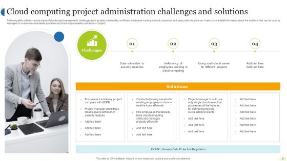 Cloud Computing Project Administration Ppt PowerPoint Presentation Complete Deck With Slides