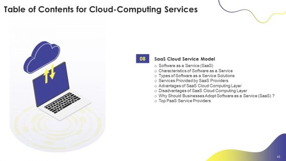 Cloud Computing Services Ppt PowerPoint Presentation Complete Deck With Slides