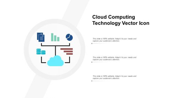 Cloud Computing Technology Vector Icon Ppt PowerPoint Presentation Layouts Background Images