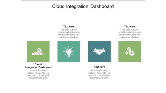 Cloud Integration Dashboard Ppt PowerPoint Presentation Background Designs Cpb
